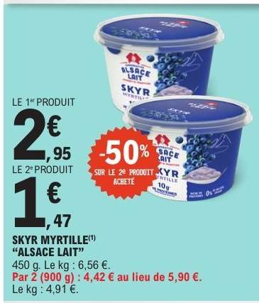 SKYR MYRTILLE "ALSACE LAIT"