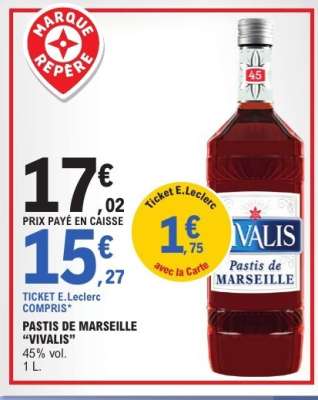 Pastis de Marseille 'Vivalis'
