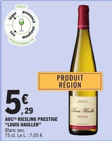 AOC RIESLING PRESTIGE 'LOUIS HAULLER'