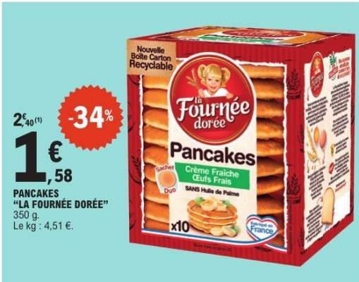 Pancakes La Fournée Dorée