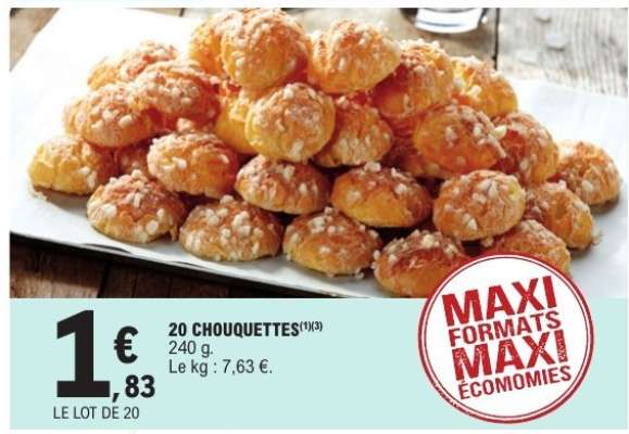 20 CHOUQUETTES