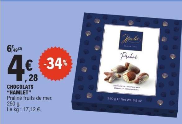 CHOCOLATS “HAMLET”