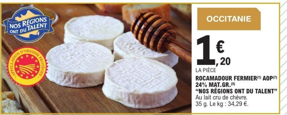 Rocamadour Fermier Aop