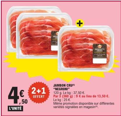 JAMBON CRU “NEGRONI”