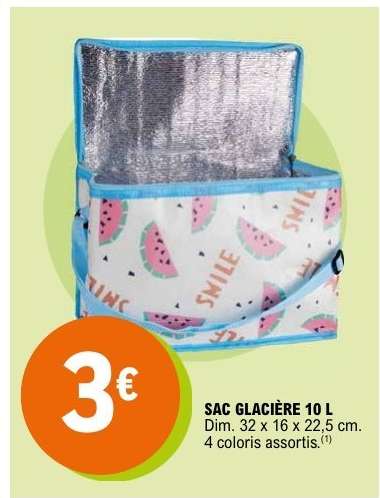 SAC GLACIÈRE 10 L
