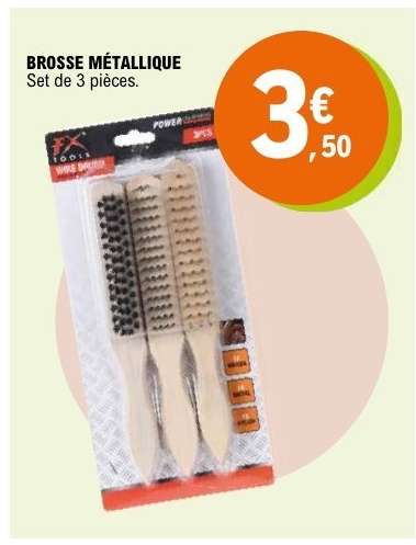 BROSSE MÉTALLIQUE