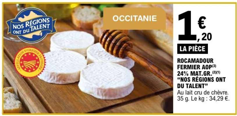 Rocamadour Fermier Aop