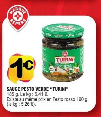 SAUCE PESTO VERDE “TURINI”