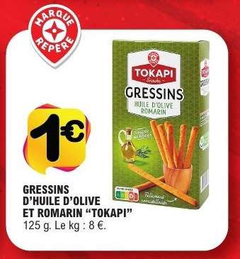 Gressins d'Huile d'Olive et Romarin "Tokapi"