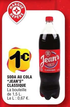 Soda au Cola 'Jean's' Classique