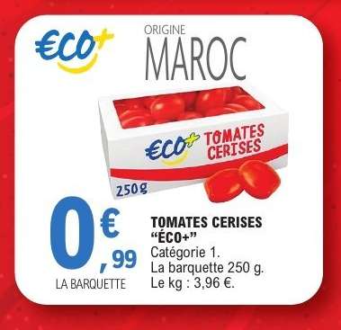 TOMATES CERISES “ÉCO+”
