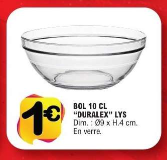 BOL 10 CL "DURALEX" LYS