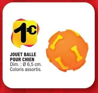 JOUET BALLE POUR CHIEN