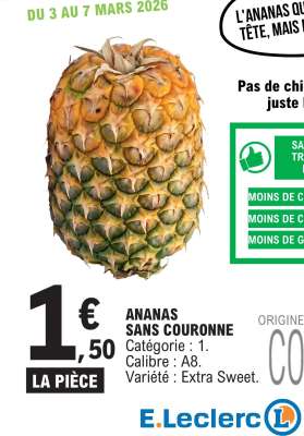 Ananas Sans Couronne