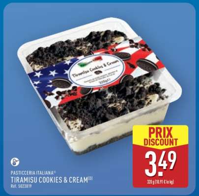 TIRAMISU COOKIES & CREAM