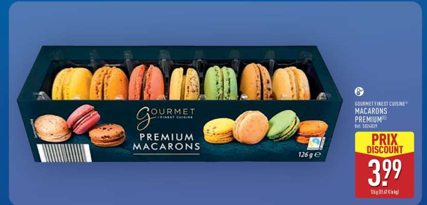 Gourmet Finest Cuisine Macarons Premium