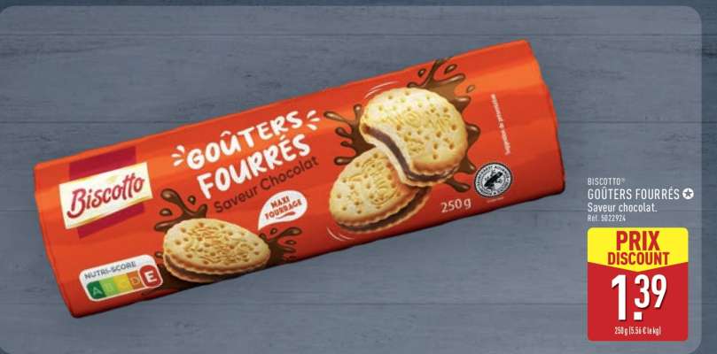 Biscotto GOÛTERS FOURRÉS