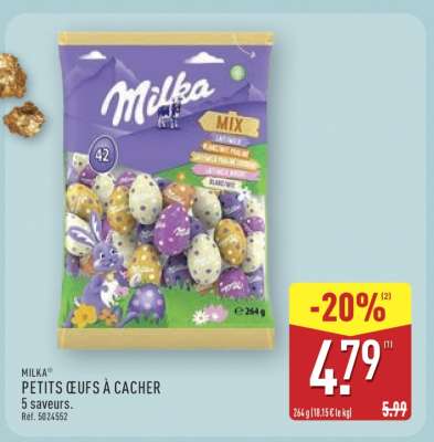 MILKA PETITS ŒUFS À CACHER