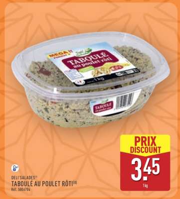 TABOULÉ AU POULET RÔTI