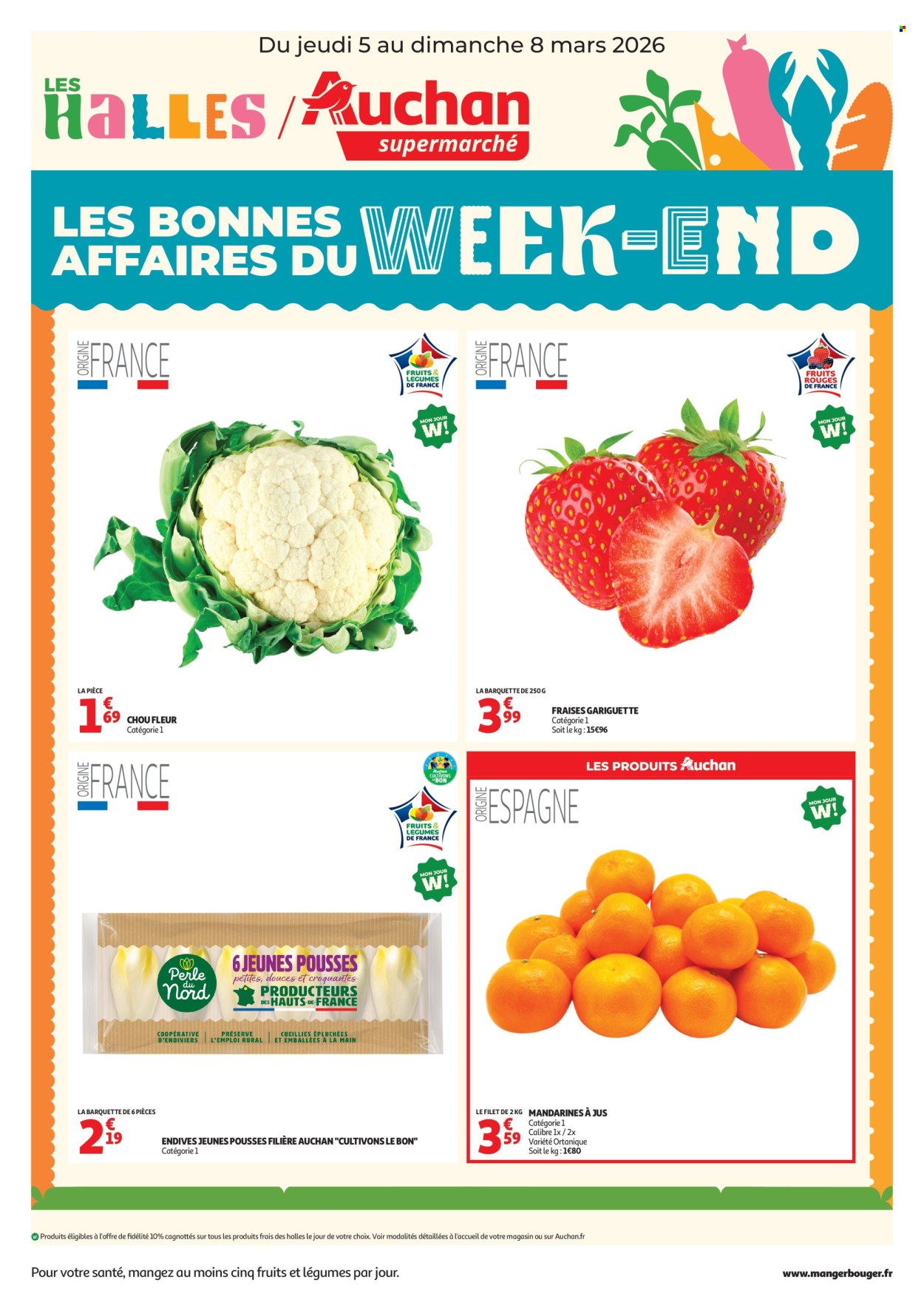 Catalogue Auchan - 05/03/2026 - 08/03/2026. Page 1