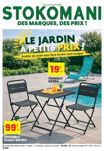 Catalogue Stokomani - 04/03/2026 - 15/03/2026.