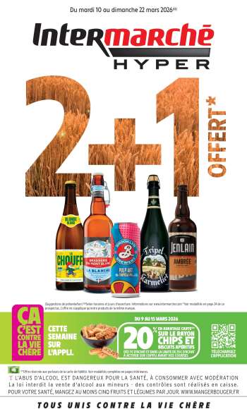 Catalogue Intermarché Hyper - 10/03/2026 - 22/03/2026.