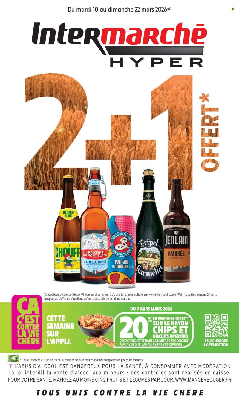 Catalogue Intermarché Hyper - 10/03/2026 - 22/03/2026.