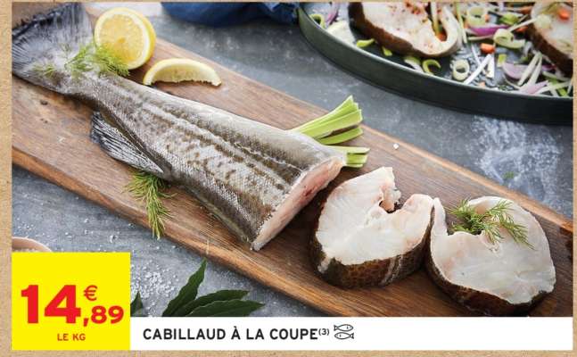 CABILLAUD À LA COUPE