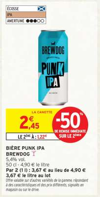 BIÈRE PUNK IPA