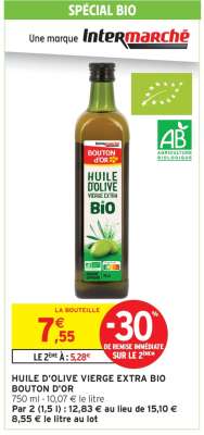 Huile d'Olive Vierge Extra Bio