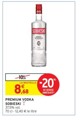 PREMIUM VODKA SOBIESKI
