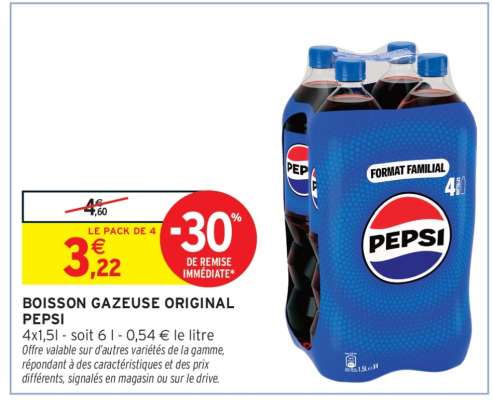 Boisson Gazeuse Original Pepsi