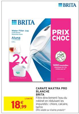 Carafe Maxtra Pro Blanche Brita