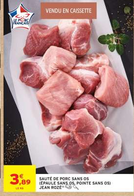 SAUTÉ DE PORC SANS OS