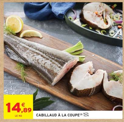 CABILLAUD À LA COUPE