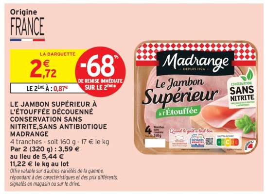 Le Jambon Supérieur à l'Étouffée