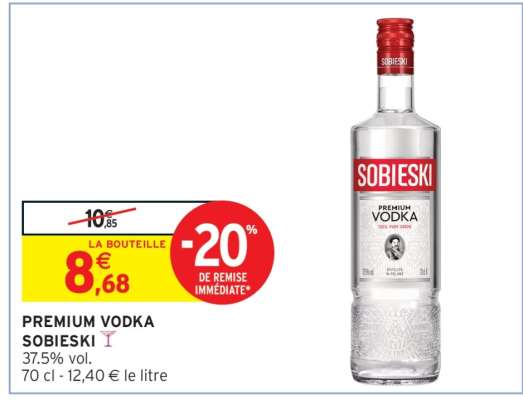 PREMIUM VODKA SOBIESKI