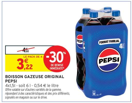 Boisson Gazeuse Original Pepsi