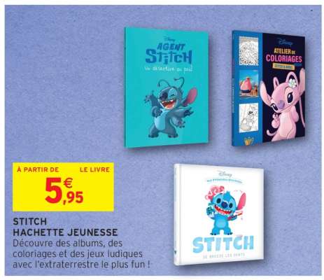 STITCH HACHETTE JEUNESSE