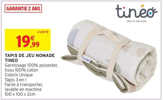 TAPIS DE JEU NOMADE TINEO