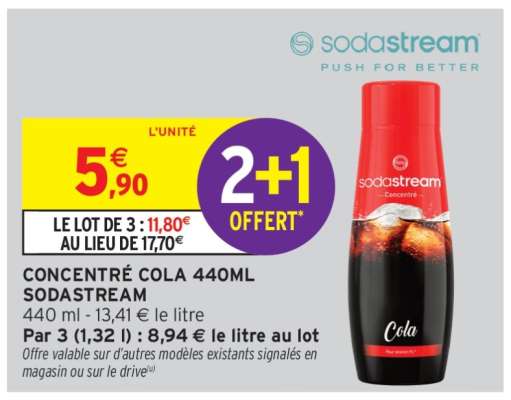 CONCENTRÉ COLA 440ML SODASTREAM