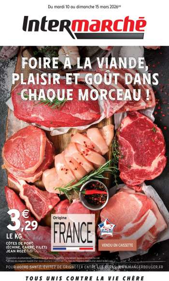 Catalogue Intermarché - 10/03/2026 - 15/03/2026.