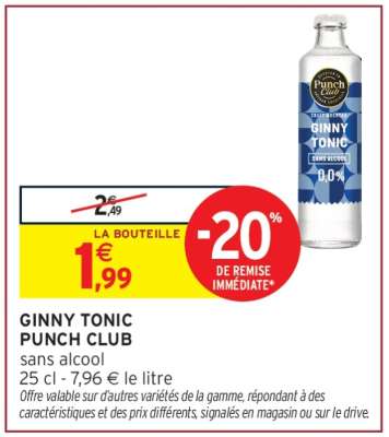 GINNY TONIC PUNCH CLUB