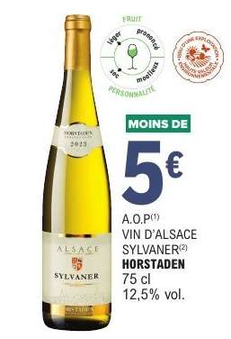 VIN D’ALSACE SYLVANER