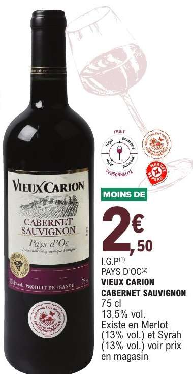 Vieux Carion Cabernet Sauvignon