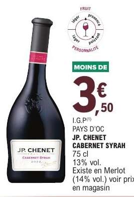 JP. CHENET CABERNET-SYRAH