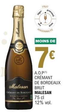 A.O.P Crémant de Bordeaux Brut Malesan