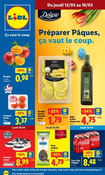 Catalogue Lidl - 12/03/2026 - 18/03/2026.