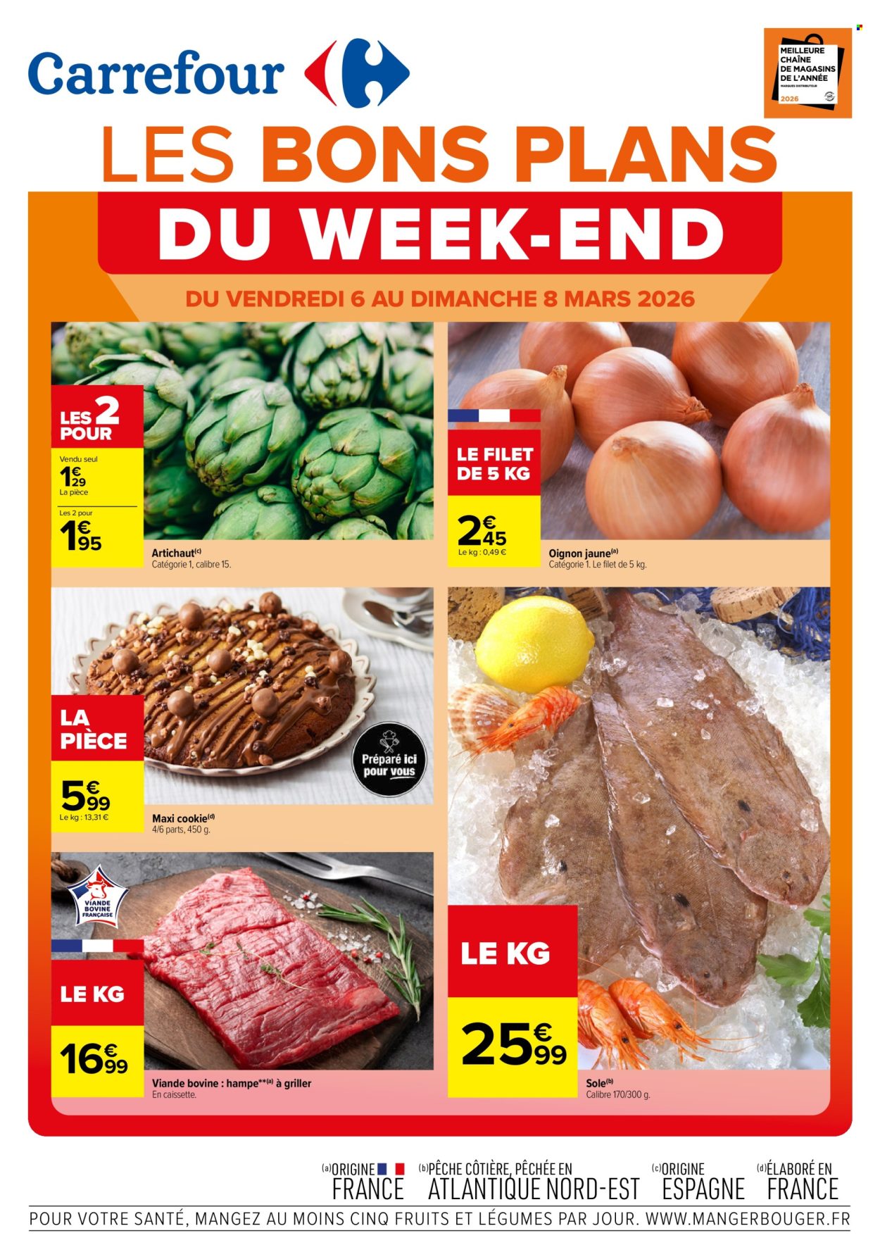 Catalogue Carrefour Hypermarchés - 06/03/2026 - 08/03/2026. Page 1