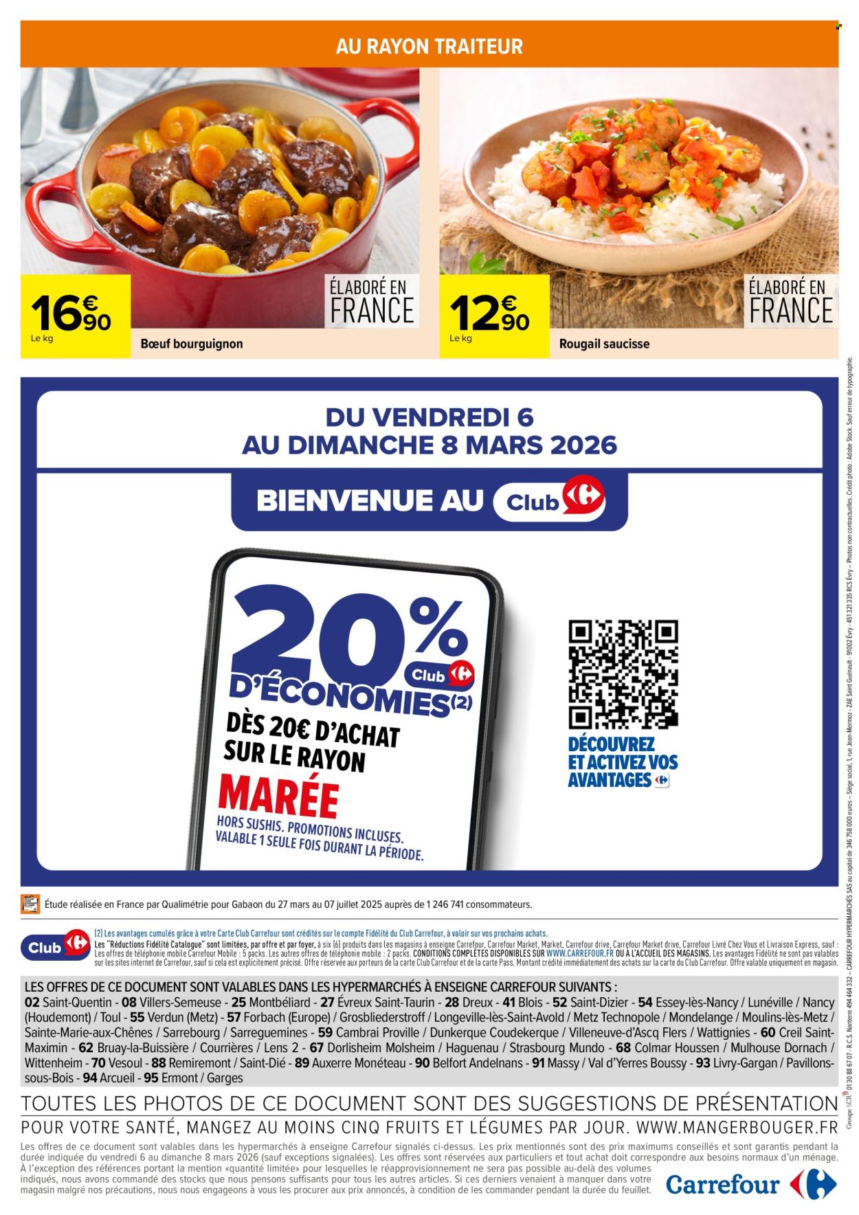 Catalogue Carrefour Hypermarchés - 06/03/2026 - 08/03/2026. Page 2
